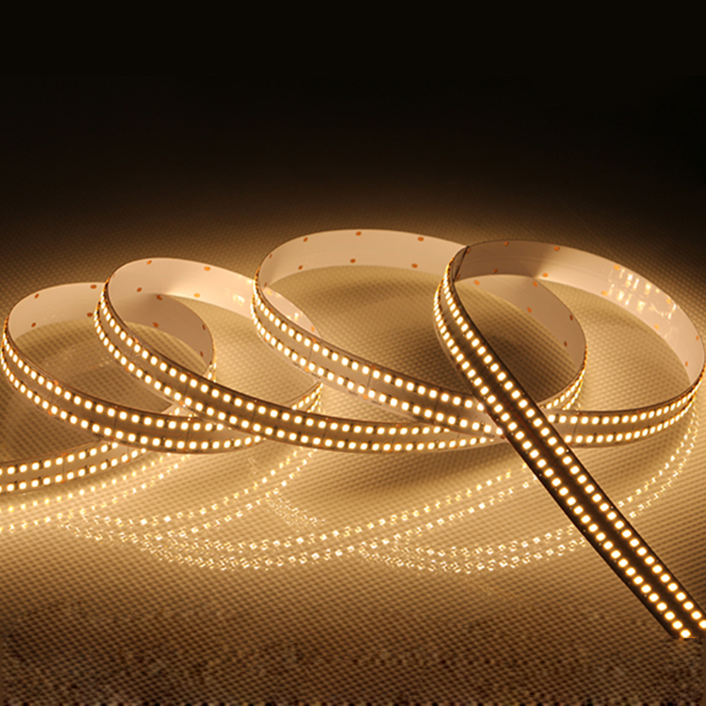 Double Row High CRI 95 SMD2216 120LEDs/M White LED Strips - DC24V - 16.4ft/roll Double Row High CRI 95 SMD2216 120LEDs/M White LED Strips - DC24V - 16.4ft/roll